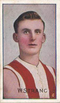 1907-08 Sniders and Abrahams Australian Footballers - Victorian League Players Series D #NNO William Strang Front